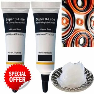 2PCS Silicone Grease for O-Rings