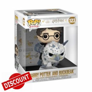 Funko POP! Rides Deluxe: Harry Potter Prisoner Of Azkaban - Harry & Buckbeak - Collectable Vinyl Figure - Gift Idea - Official Merchandise - Toys for Kids & Adults - Movies Fans