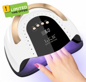 LKE UV Nail Lamp 268W Gel Nail Lamp Nail Dryer UV Lamps for Gel Nails