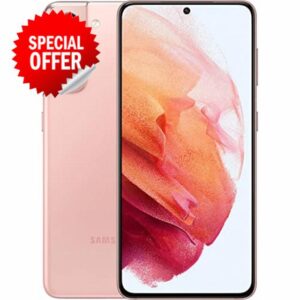 Samsung Galaxy S21 5G Smartphone SIM Free Android Mobile Phone Phantom Pink 128GB (Renewed)