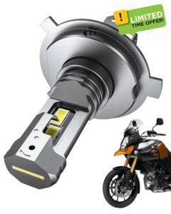 Zethors H4 LED Headlight Bulb Motorcycle 2024 Upgraded 400% Brightness