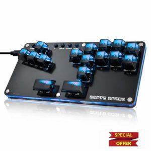Sehawei Haute 42 16Key All-Button Arcade Controller Gamerfinger with Turbo Functions
