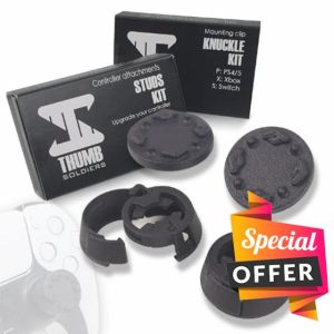 Thumb Soldiers Studs Thumb Grips PS5 & PS4: Better Control
