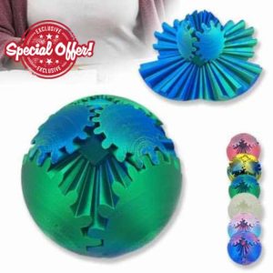 Gear Ball 3d Printed Gear Ball Spin Ball