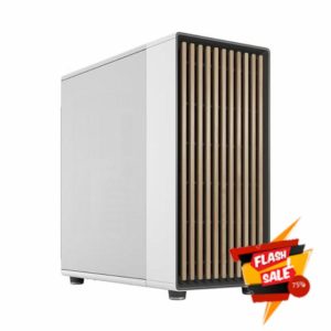Fractal Design North XL Chalk White Mesh- three 140mm Aspect PWM fans included- Type C USB- EATX airflow full tower PC gaming case
