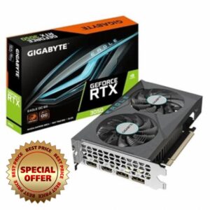 Gigabyte NVIDIA GeForce RTX 3050 EAGLE OC Graphics Card - 6GB GDDR6