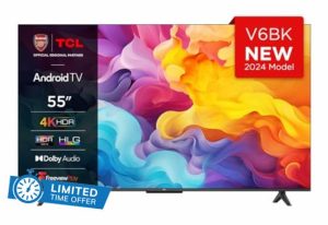 TCL 55V6BK 55-inch 4K Ultra HD