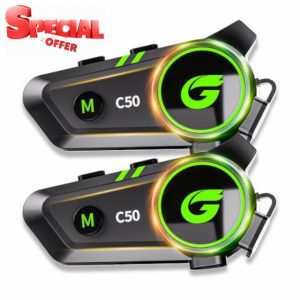 ZHIDUOXING Motorcycle Bluetooth Headset