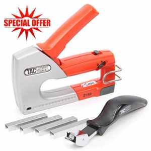Tacwise 0889 Z1-53 Heavy Duty Metal Staple Gun with 200 Staples and Staple Remover