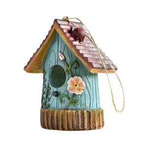 Rustic Colourful Birdhouse for Garden
