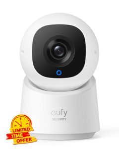 eufy Security Indoor Cam C210 1080p Resolution Security Camera Indoor with 360° Pan and Tilt