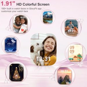 1.91" HD Fitness Watch with Make/Answer Call