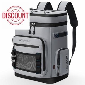 Hulongo Large Waterproof Insulated Cooler Backpack for Men & Women