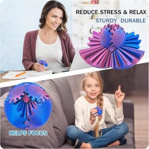 A Little Stress Reliever At Work or When Travelling - Sensory Stress Relief Toy for Children and Friends (Green)