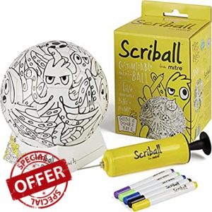 Mitre Scriball Ooodles | Customizable Mini Football | Ideal Gift For All Occasions