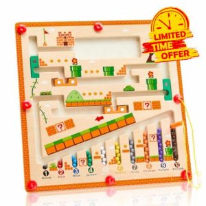 FANTICDE Magnetic Colour and Number Maze