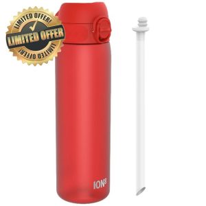 ION8 500ml Water Bottles With Straw