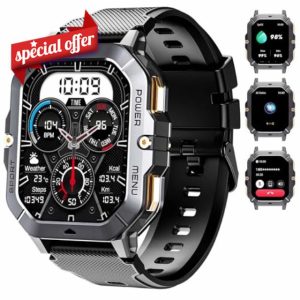 OUKITEL BT101 Military Smart Watch for Men