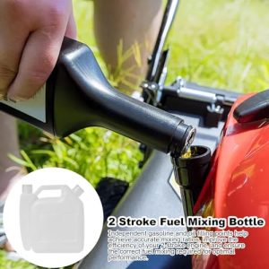 Portable fuels Petrol Oil Mixing Mix Bottle With Oil Ratio For Chain Saw Brush Cutter Trimmer 1.5 L