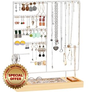 ProCase Jewellery Organiser Stand Earring Holder
