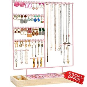 ProCase Jewellery Organiser Stand Earring Holder