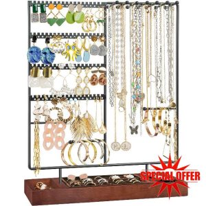 ProCase Jewellery Organiser Stand Earring Holder