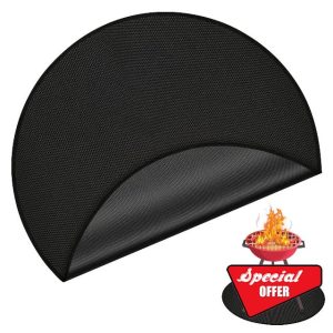 NQEUEPN 40in Fire Pit Pad