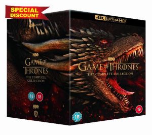 Game Of Thrones: Seasons 1-8 4K Ultra-HD [2019] [Region Free] [Blu-ray]