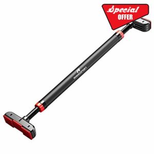 RHINOSPORT Door Pull Up Bar Doorway Chin Up Bar from 72-95 cm (28.3in-37.4in) Workout Equipment No Screws