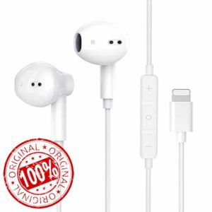 Headphones for iPhone [Apple MFi Certified]Apple earphones Wired iPhone Headphones In-Ear Earbuds(Built-in Microphone & Volume Control) Compatible with iPhone 14/14Pro/SE/12/12Pro/13Pro/11/X/XR/8/7/XS
