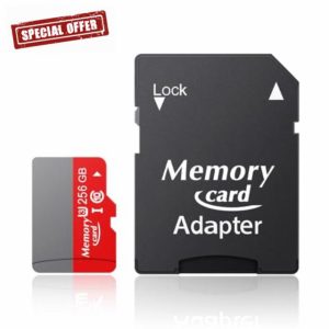 256GB Memory Card with Adapter