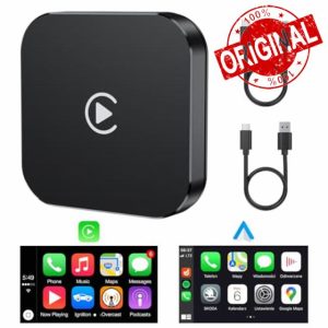 Wireless Carplay & Android Auto Adapter 2 in 1