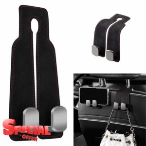 2Pcs Car Seat Back Double Hook