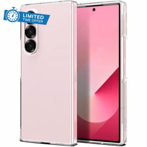 Spigen Air Skin Case Compatible with Samsung Galaxy Z Fold 6 - Crystal Clea
