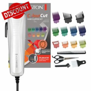 Remington Colour Cut Hair Clippers Kit (Corded
