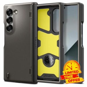 Spigen Slim Armor Pro [Hinge Protection] Case Compatible with Samsung Galaxy Z Fold 6 - Gunmetal