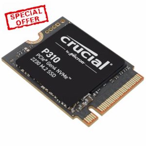 Crucial P310 SSD 1TB M.2 2230 NVMe PCIe Gen4 Internal SSD
