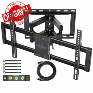 BONTEC Universal TV Wall Mount for 37-86 Inch Flat and Curved TVs up to 65kg