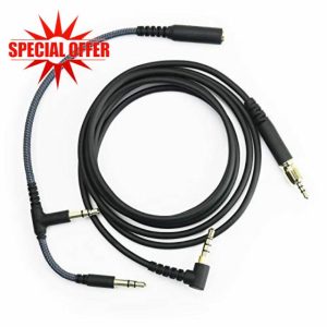 ABLET Replacement Audio Cable Compatible with Sennheiser Game Zero