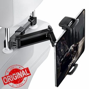 TRYONE Car Headrest Tablet Holder Mount Stretchable Backseat Tablets Stand for Kids