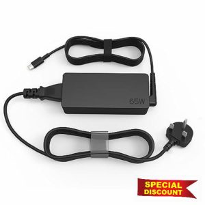 Universal 45W 65W USB C Laptop Charger : for Lenovo Thinkpad/Yoga/Chromebook