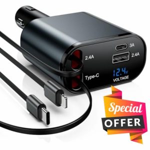 Retractable Car Charger
