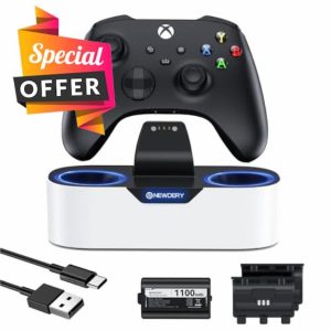 NEWDERY Solo Charger Station for Xbox Wireless Controllers