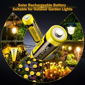 Solar Pathway Lights (AA-600mAh-12pack)