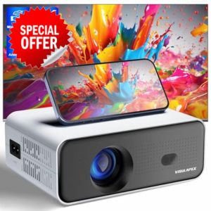 2024 Upgraded Smart Mini Projector - Auto Keystone