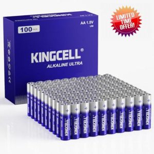KINGCELL AA Batteries 100 Pack