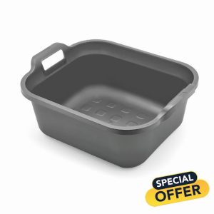 Addis Eco Made from 100% Recycled Plastic Washing up Bowl with Twin Handle