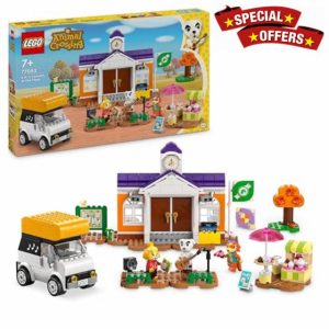 LEGO Animal Crossing K.K.’s Concert in the Plaza Building Toy for 7 Plus Year Old Girls and boys