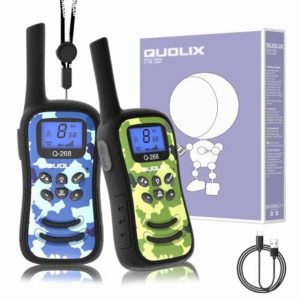 QUOLIX Rechargeable Walkie Talkie Camouflage