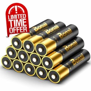 BONAI 1100mah AAA Rechargeable Batteries 12 Pack